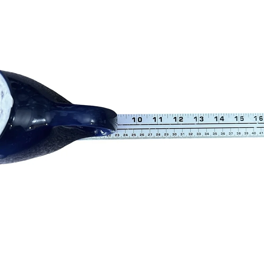 Pottery‎ Barn Sausalito Cobalt Blue Gravy Boat Stoneware Glossy Sauce Server